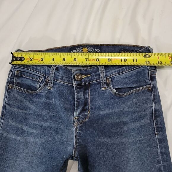 Lucky brand Brooke straight ankle jeans sz 25 - Picture 6 of 9